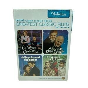 TCM Greatest Classic Films Collection Holiday 4 Movie DVD Set